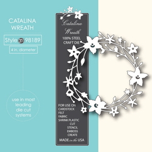 (7-98189) Dies- Catalina Wreath