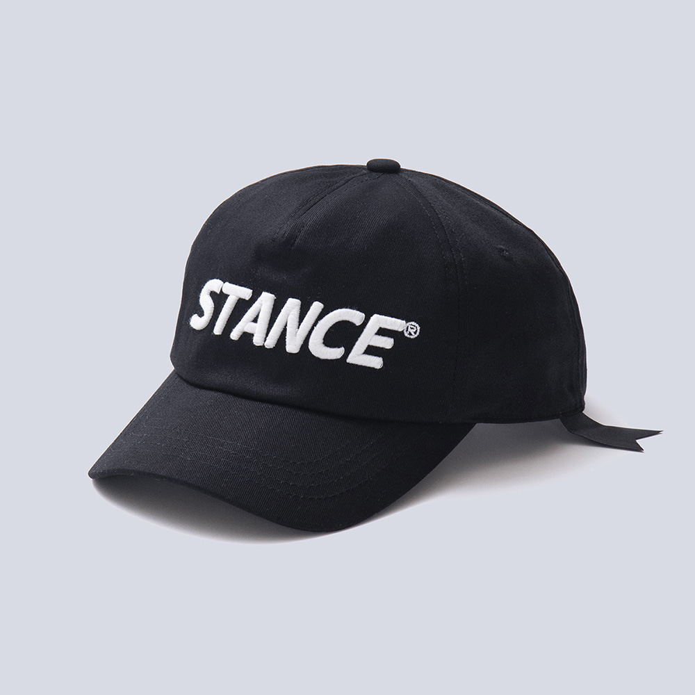 STANCE 5 PANEL CAP(BLACK)