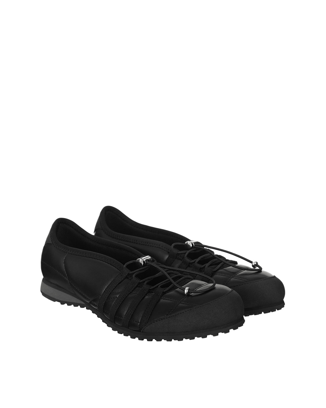 Strap Mary Jane Sneakers / Silver - Stand Oil