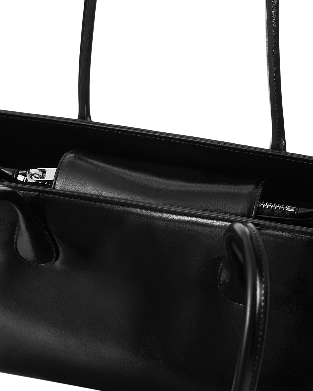 Square Low Bag / Black - Stand Oil