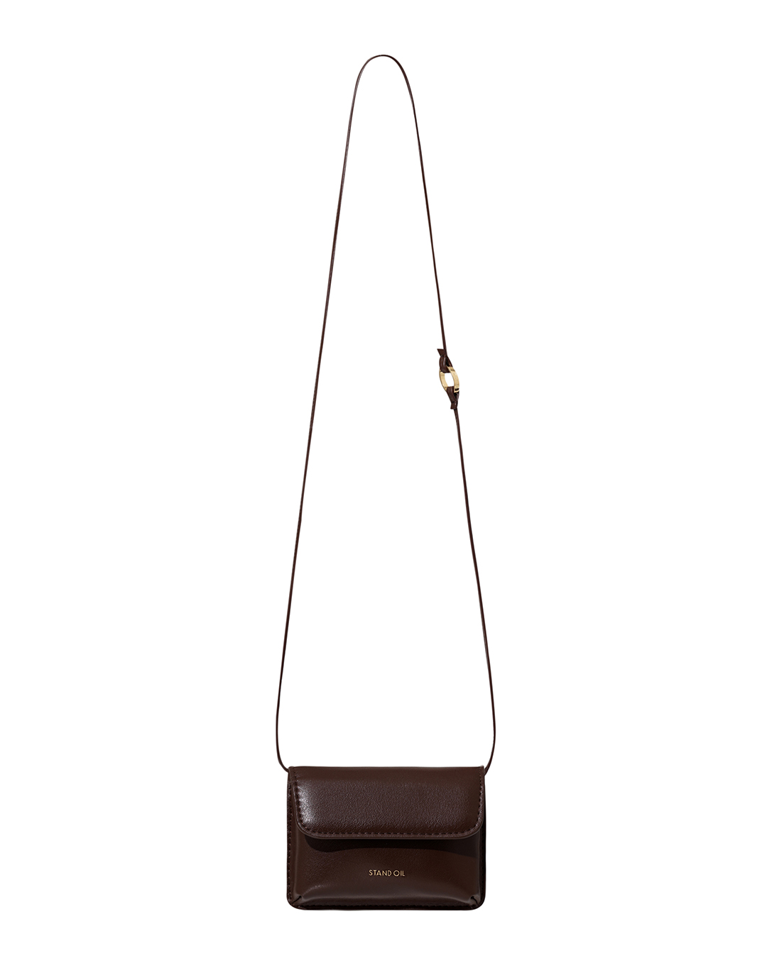 Chubby wallet / Cacao - Stand Oil