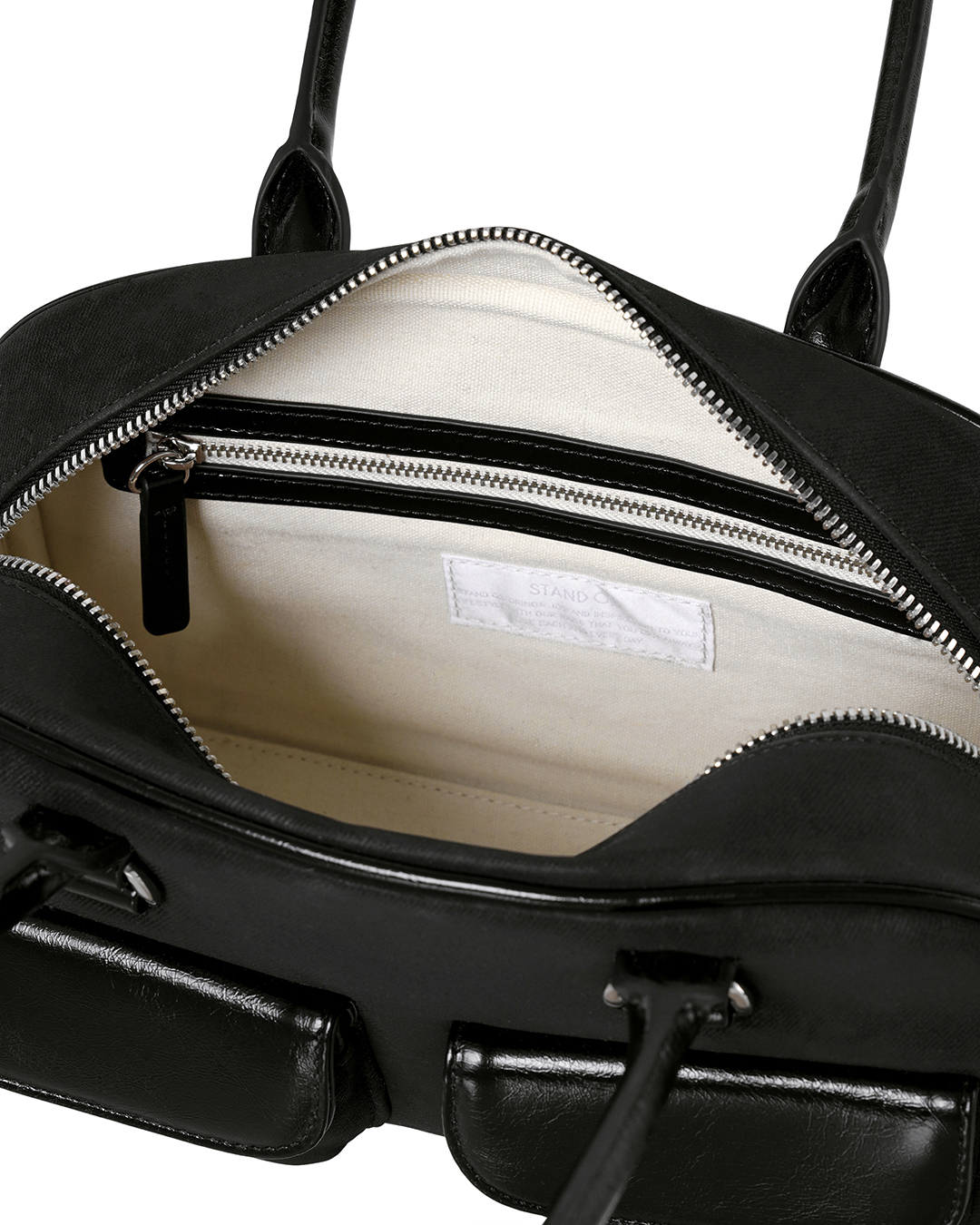 STAND OIL Chubby bag Black Women's Shoulder Bag - Tracking_