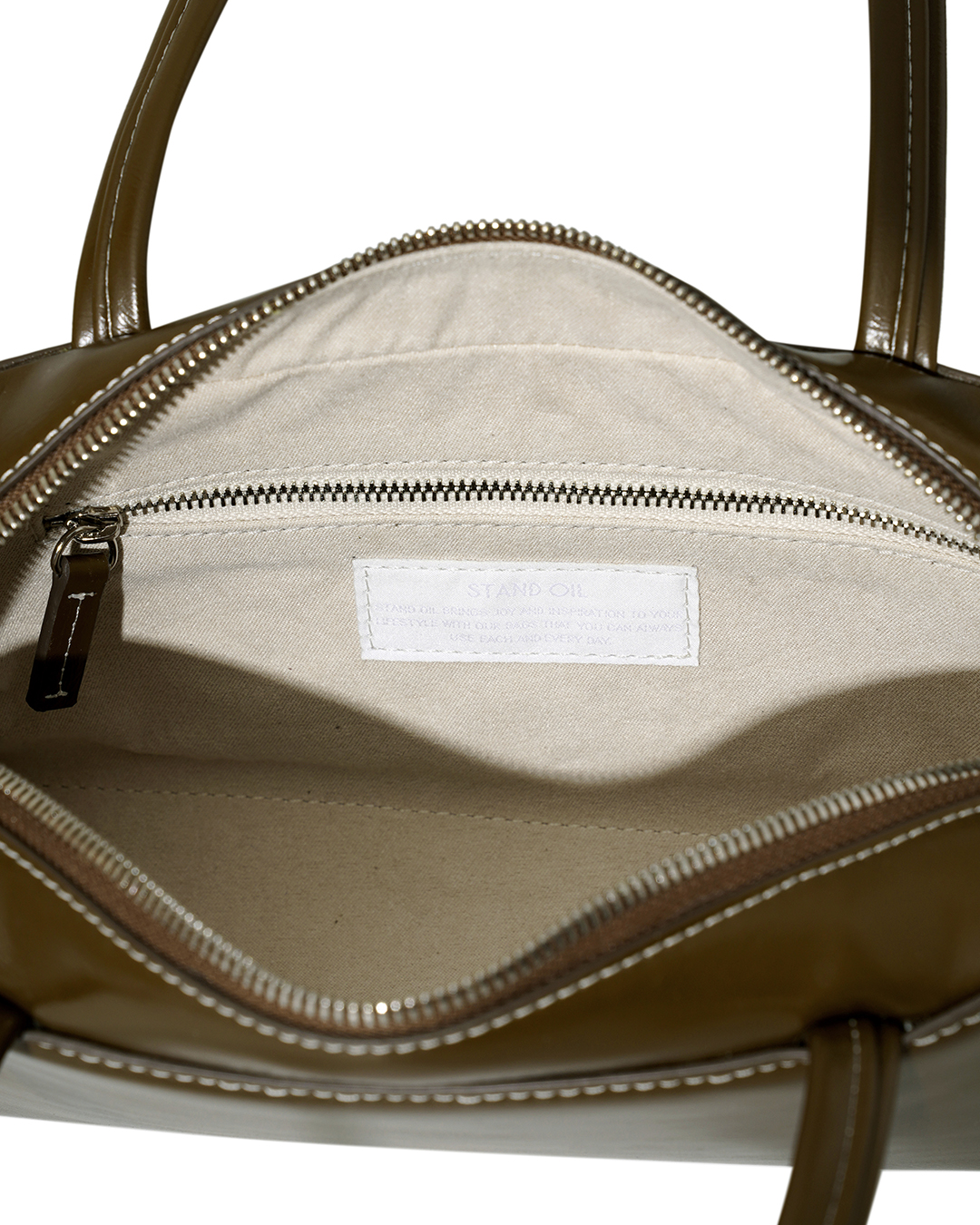 Post bag / Stitch Mocha - Stand Oil