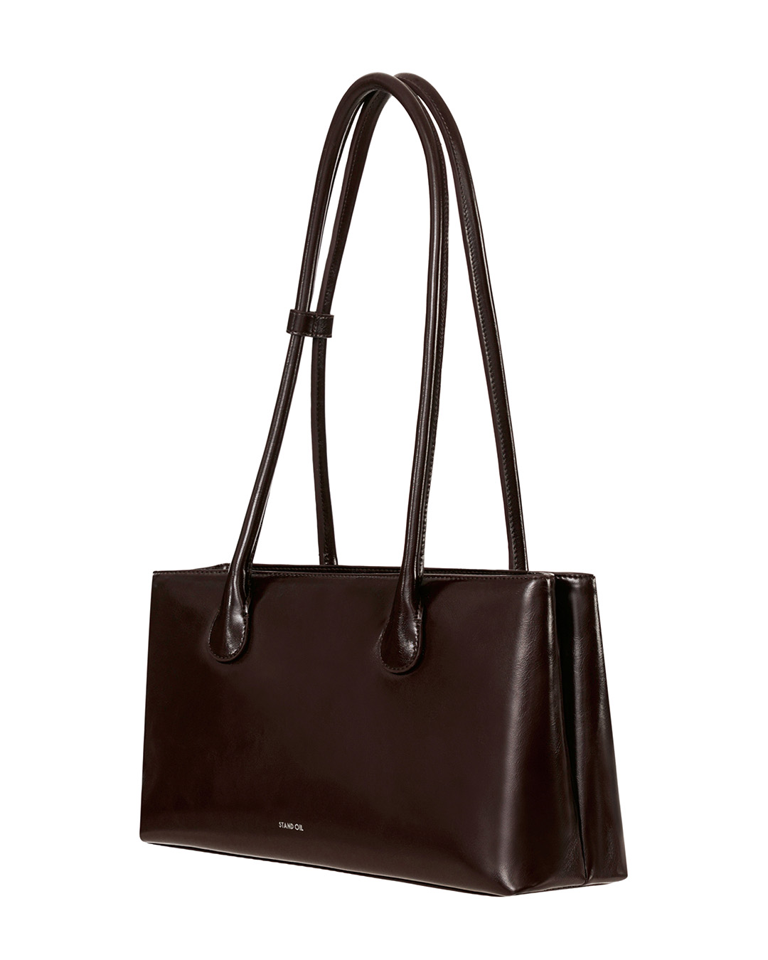 Square Low Bag / Marron - Stand Oil