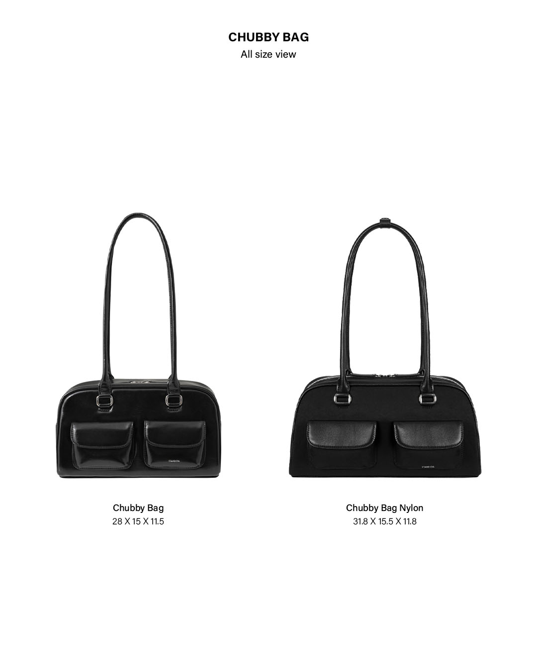 Exclusive] Chubby Bag Nylon / Black - Stand Oil