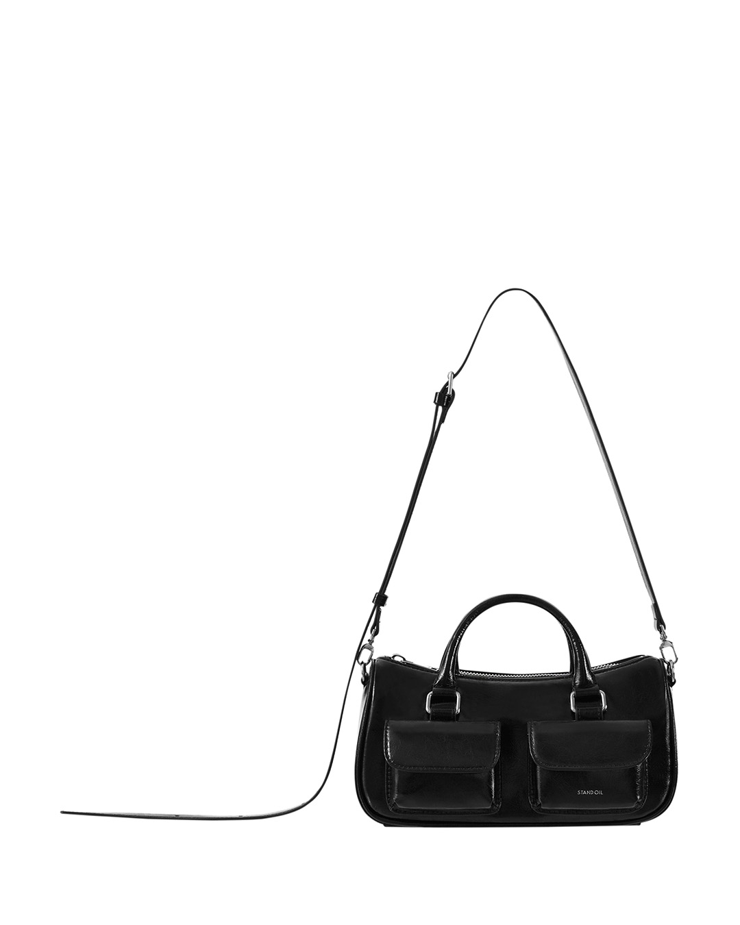 STAND OIL Chubby bag Black Women's Shoulder Bag - Tracking_