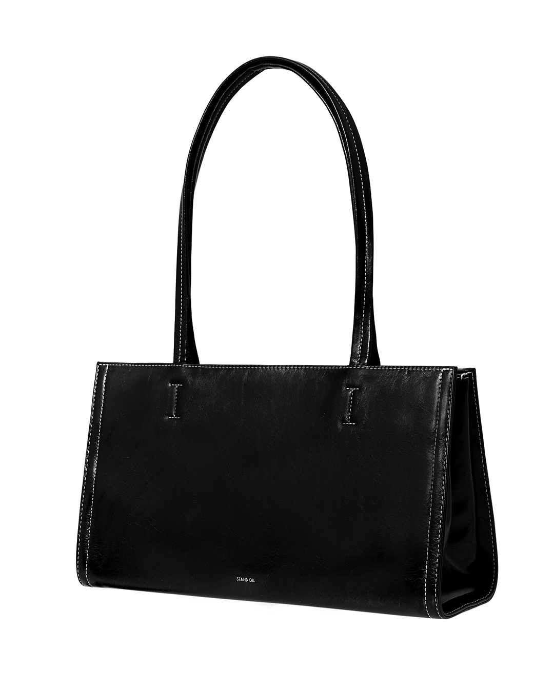 Oblong Bag / Stitch Black