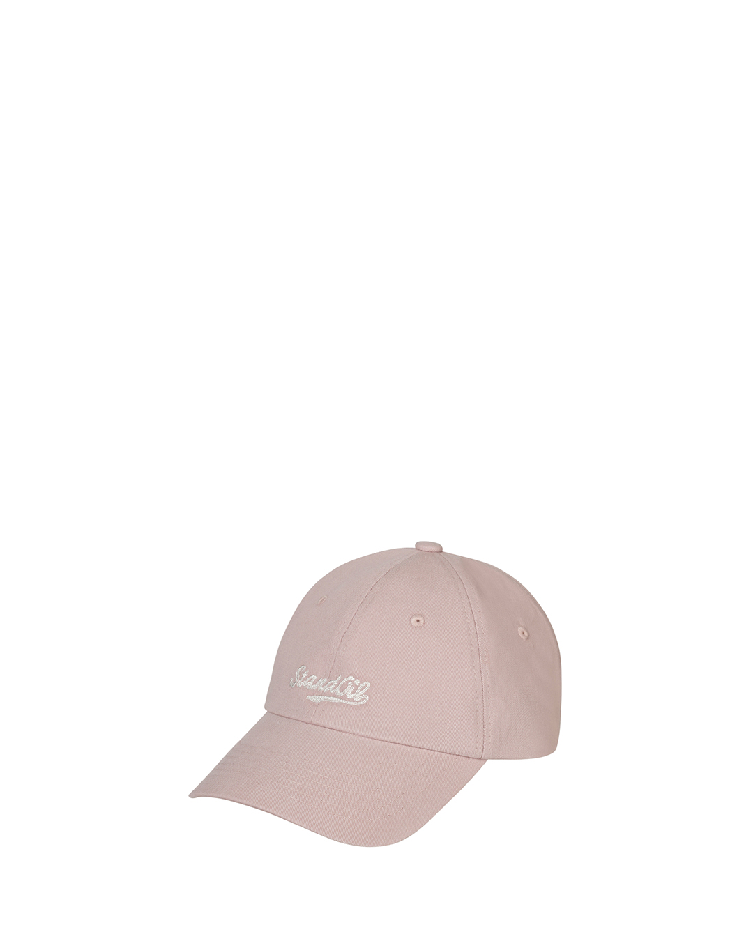 $Stand Logo Ball Cap · 스탠드 로고 볼캡 / 핑크
