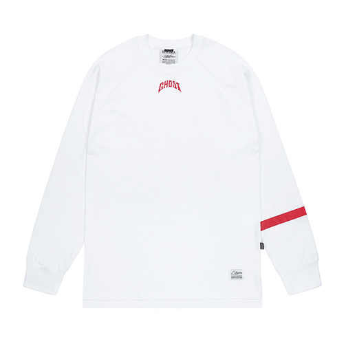 GHOST LONG SLEEVES T-SHIRTS WHITE