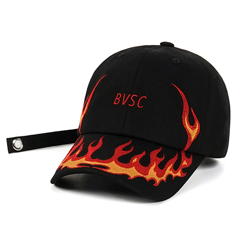 BLAZE BASEBALL CAP BLACK