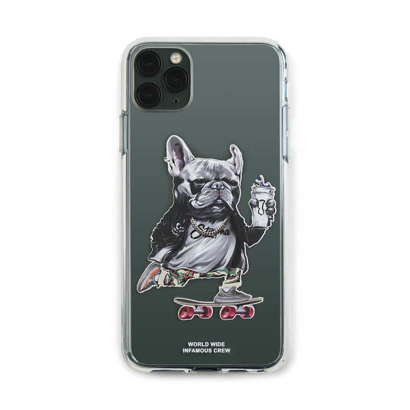PHONE CASE BULL DOG CLEAR iPHONE 11 / 11 Pro / 11 Pro Max