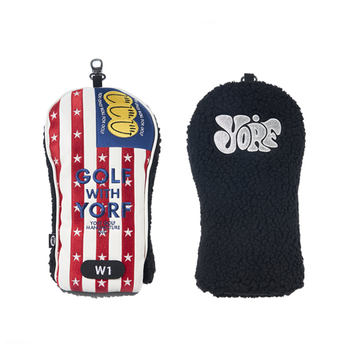 YORF FLAG HEAD COVER DRIVER