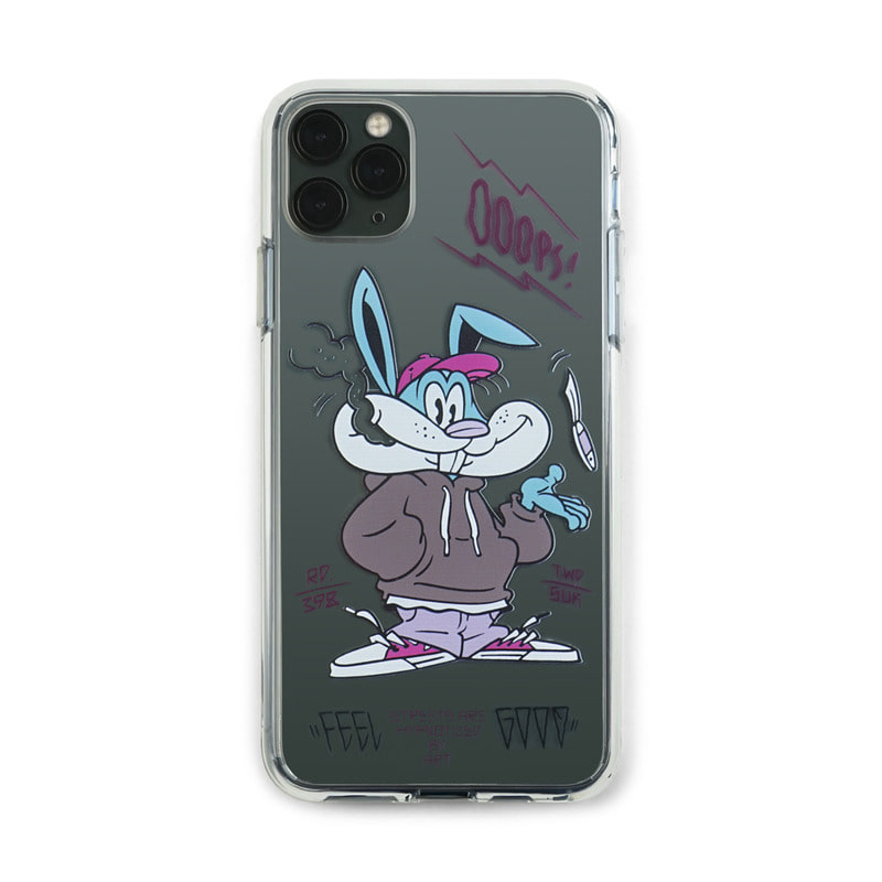 PHONE CASE RABBIT GANG CLEAR iPHONE 11 / 11 Pro / 11 Pro Max