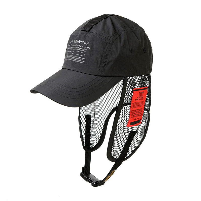 22 TECH FISHING CAP BLACK