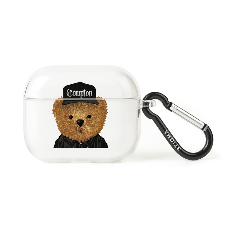 AirPods 3rd Generation CASE COMPTON BEAR CLEAR