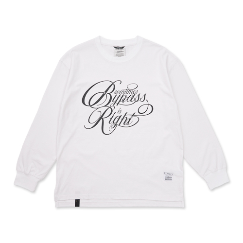 Bypass Oversized Long Sleeves T-Shirts White