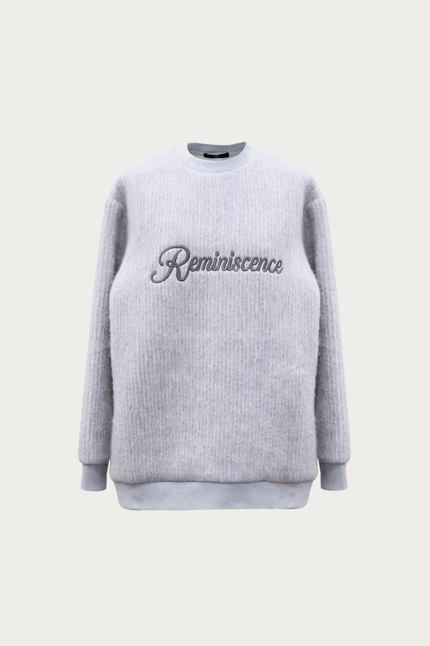 Embroidery Mohair Sweatshirts_GY