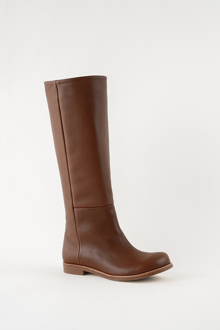 LM021 LONG BOOTS WALNUT BROWN