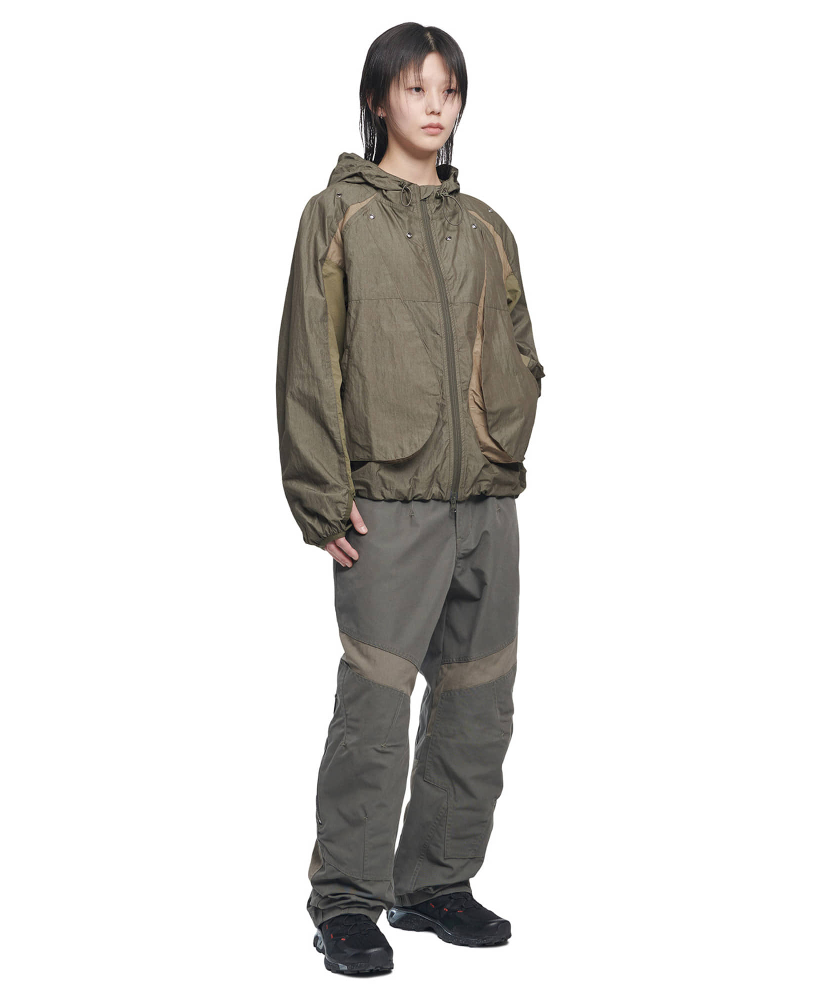 LIGHT SHIELD JACKET - WASHED KHAKI - nomanual