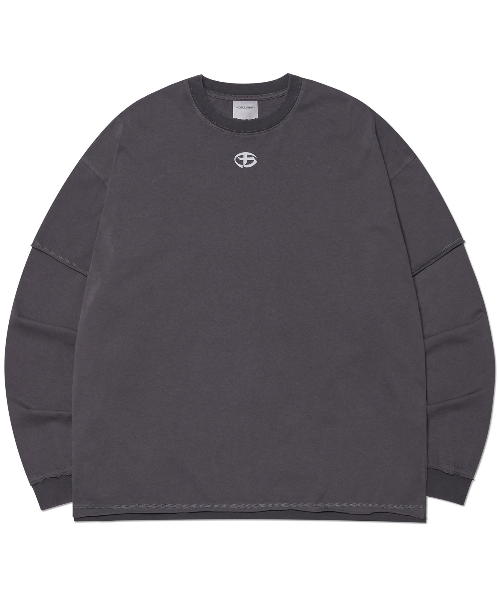 【NOMANUAL】SG WASHED LONG SLEEVE TEE (2色) ☆大人気☆ NOMANUAL S.G WASHED LONG SLEEVE TEE 5FT1004