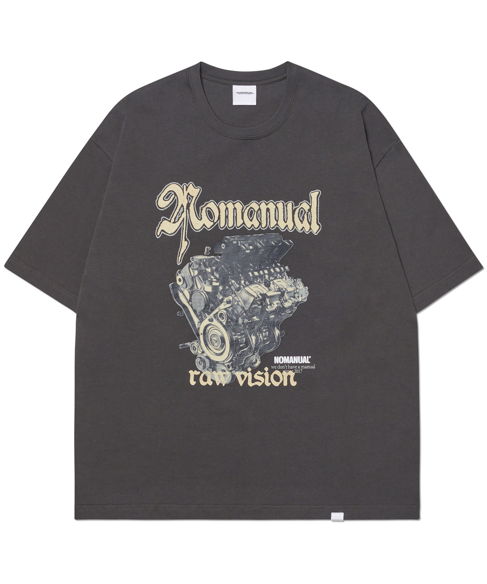 【NOMANUAL】25ss LIZARD T-SHIRT MUSINSA | NOMANUAL LIZARD T-SHIRT - BLACK