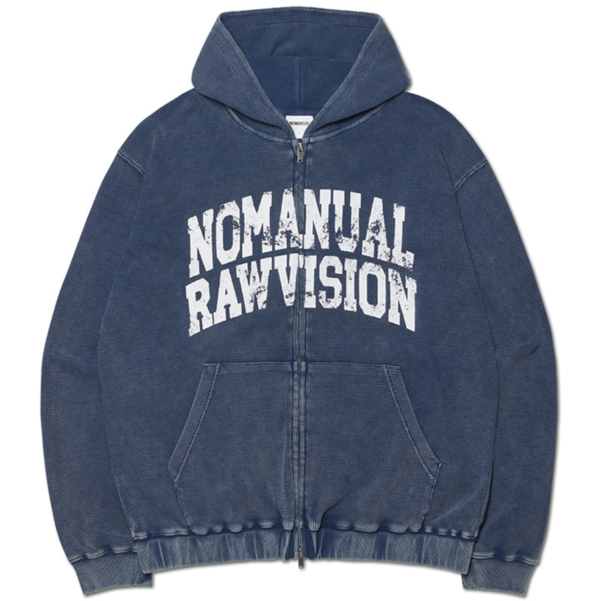 トップス NOMANUAL SYMBOL M&S HOODED ZIP-UP SYMBOL M&S HOODED ZIP-UP - BLACK - nomanual