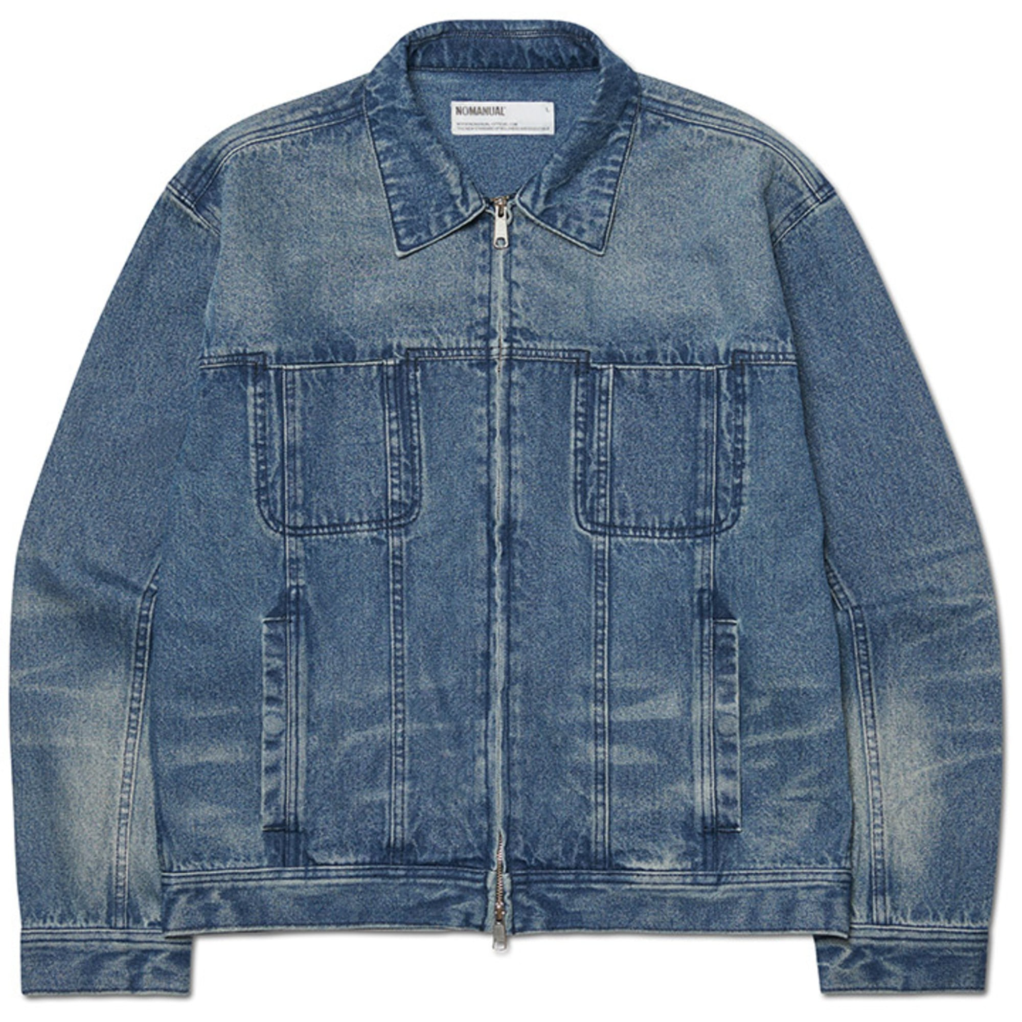 【NOMANUAL】RIDER JACKET Chikashitsu + 受注制【Chikashitsu +】biker leather mustang jacket | OUR
