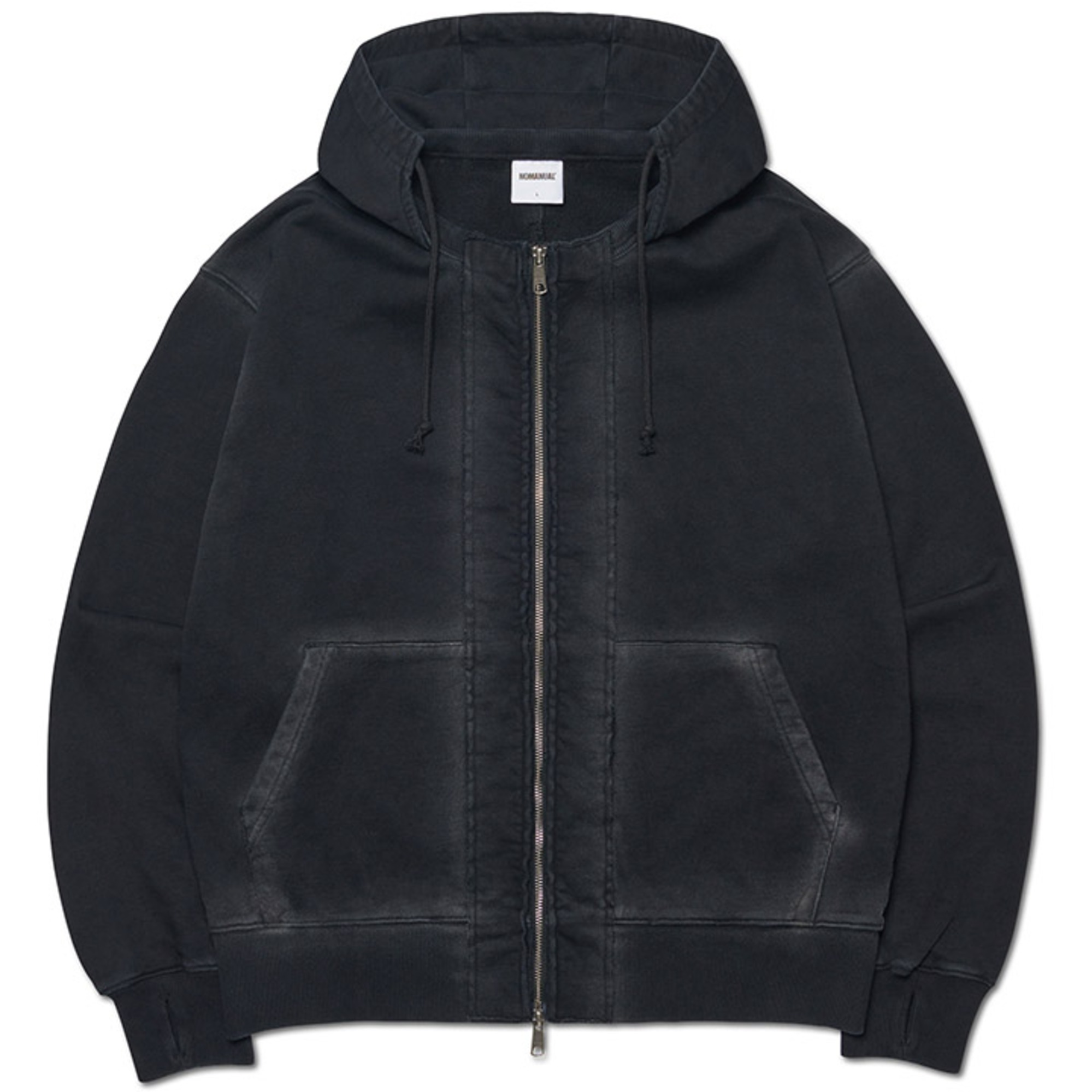 HOODED ZIP-UP - nomanual