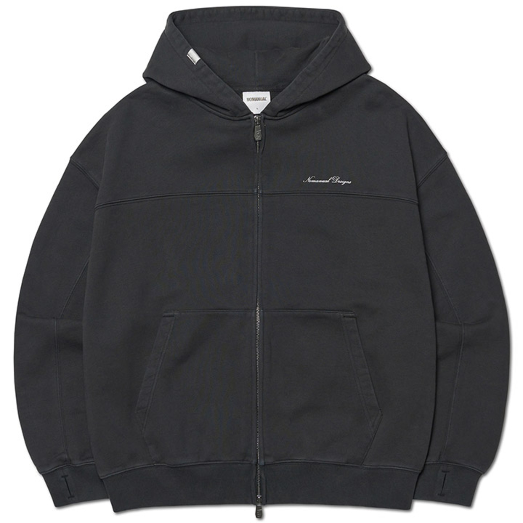 HOODED ZIP-UP - nomanual