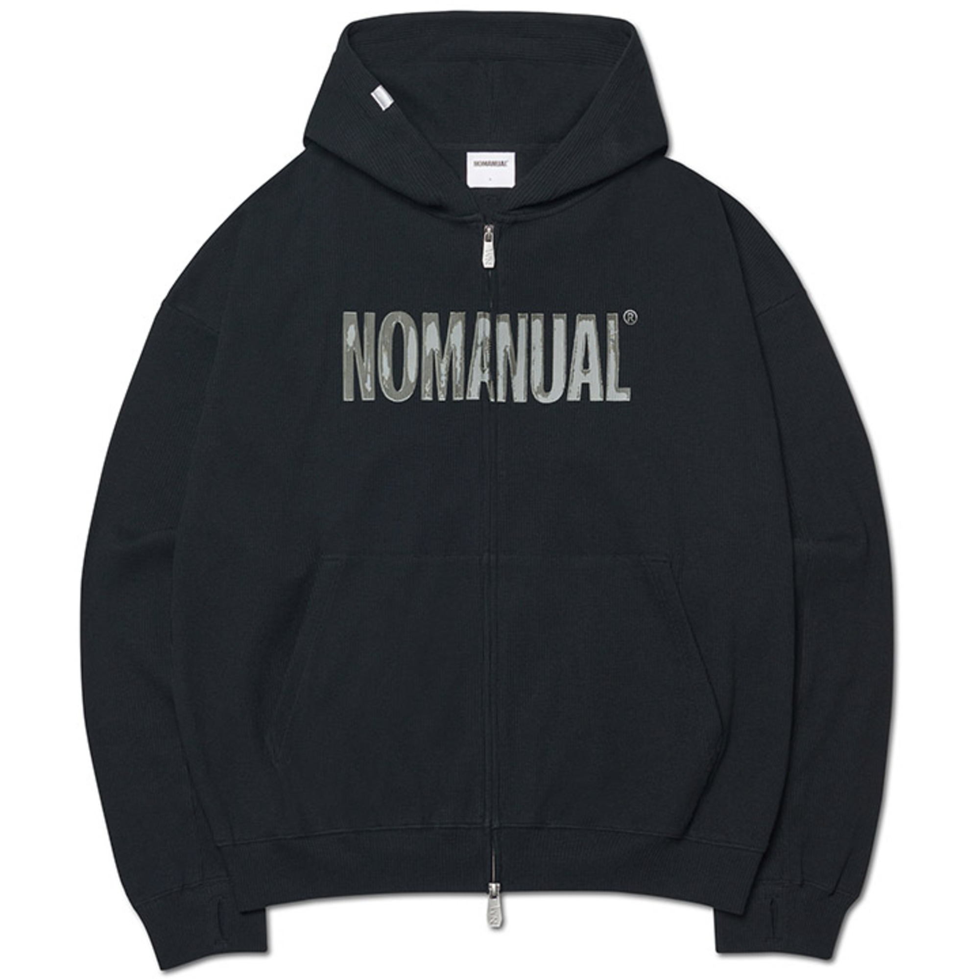 HOODED ZIP-UP - nomanual