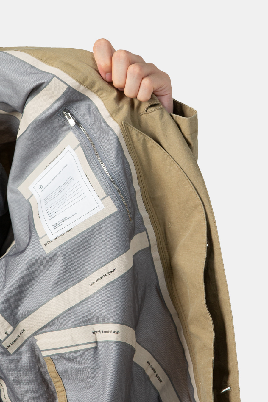 HENDERSON PARKA 3L DMGD BEIGE - 스컬프스토어