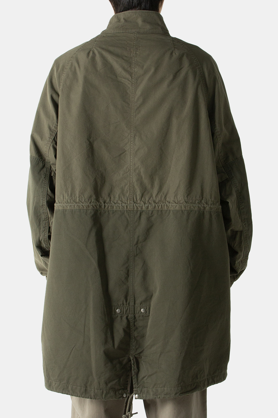 25SS) SIX-FIVE FISHTAIL PARKA W OLIVE - SCULPSTORE