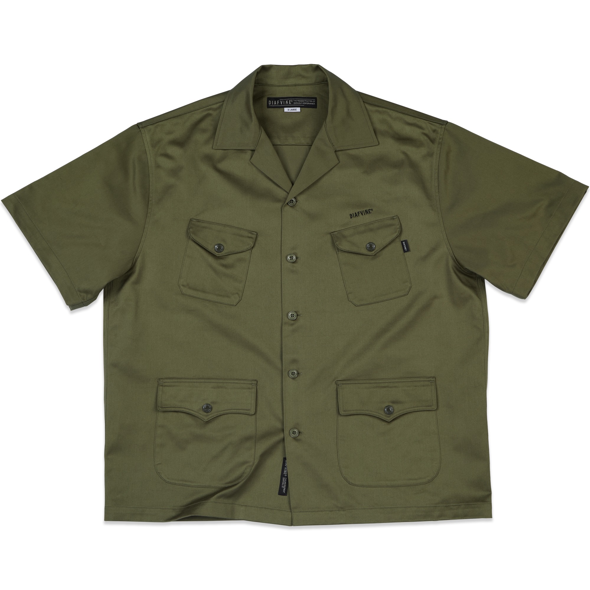 DV.LOT 685 Multi Pocket Shirt -Military Olive Drab-