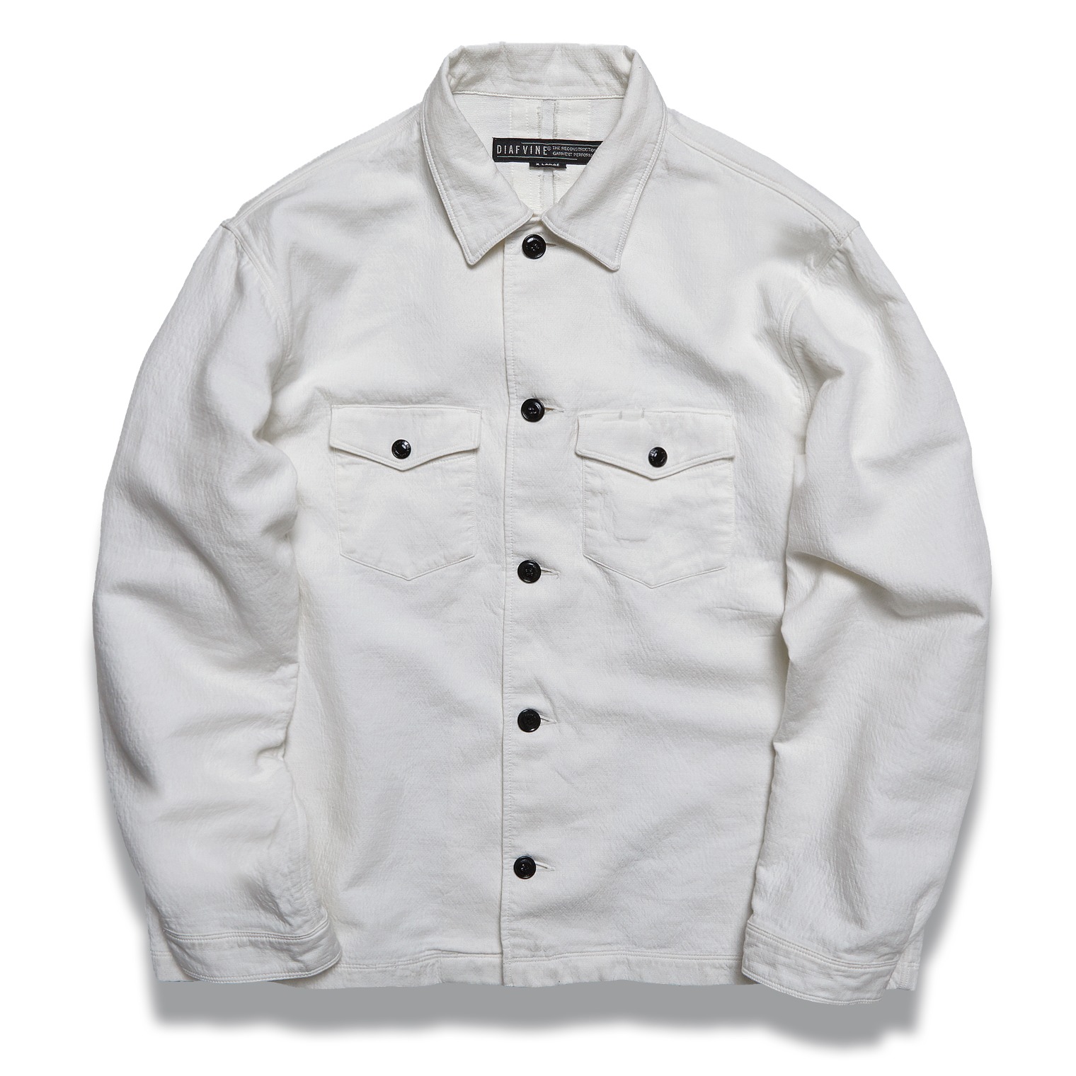 [ ↓50% Sale ]DV.LOT 608 Army Shirts Jacket -Off White-
