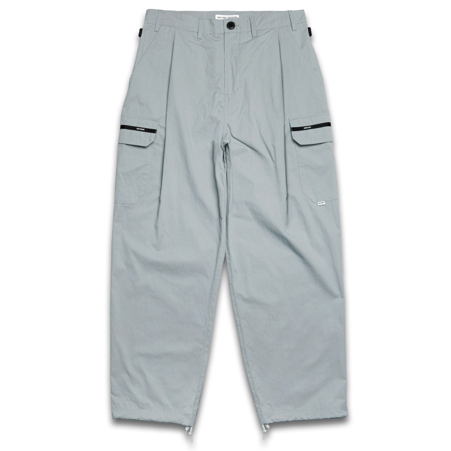 DV22.664 ONE TUCK CARGO W.FIT TROUSERS -Light Gray-