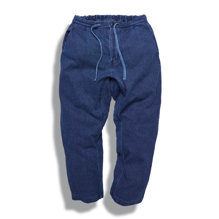 [↓40%]DV.LOT 607 Double-Weave Pants (Sashiko) -INDIGO-
