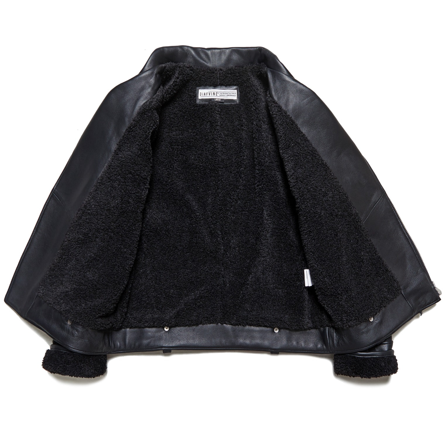 [ ↓35% Sale ]DV.LOT 613 &quot;LIAM&quot; Fur Leather jacket (Lambskin)