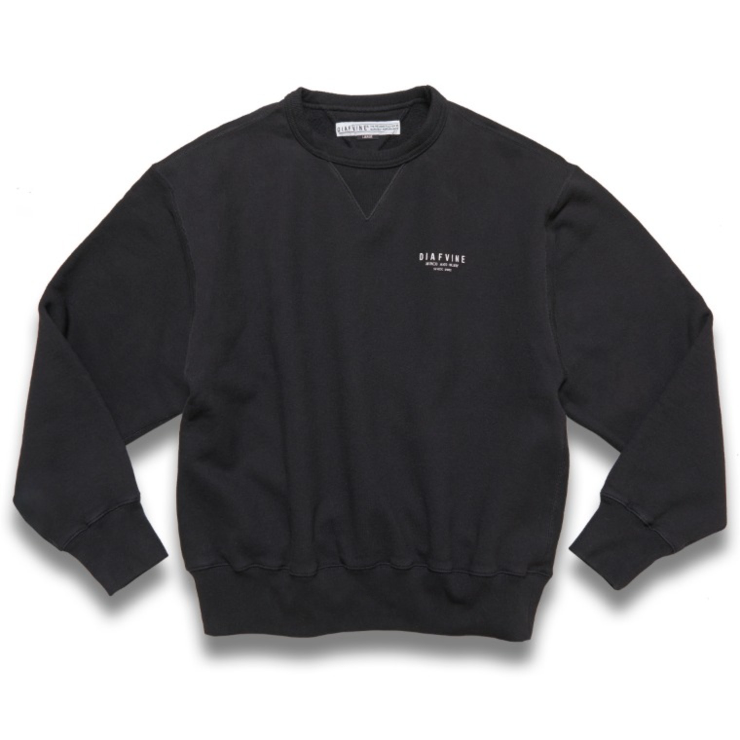 DV.LOT 625 Logo Sweatshirts -BLACK-