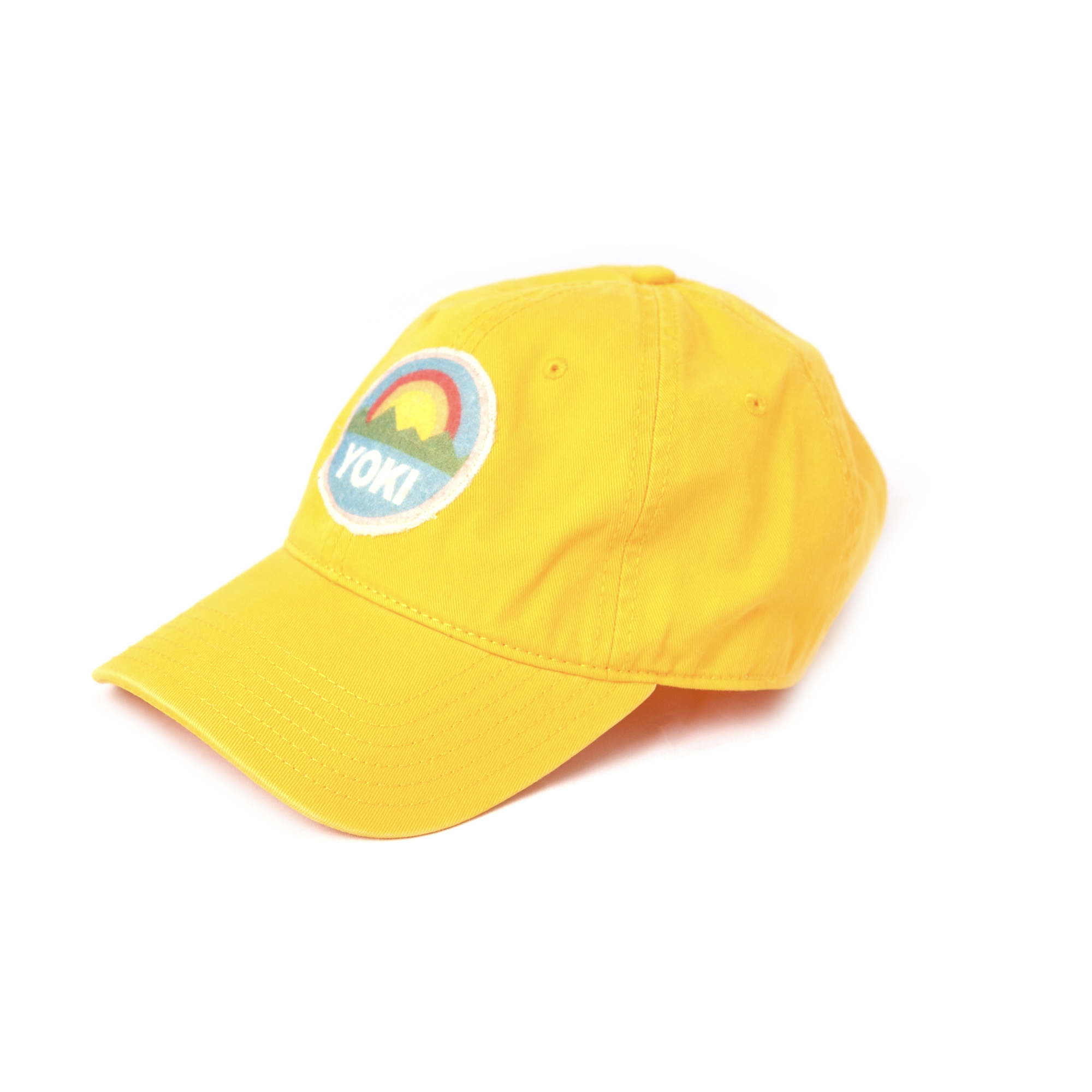 [Yoki shop] Yokishop Patch Dad Hat (Yellow)