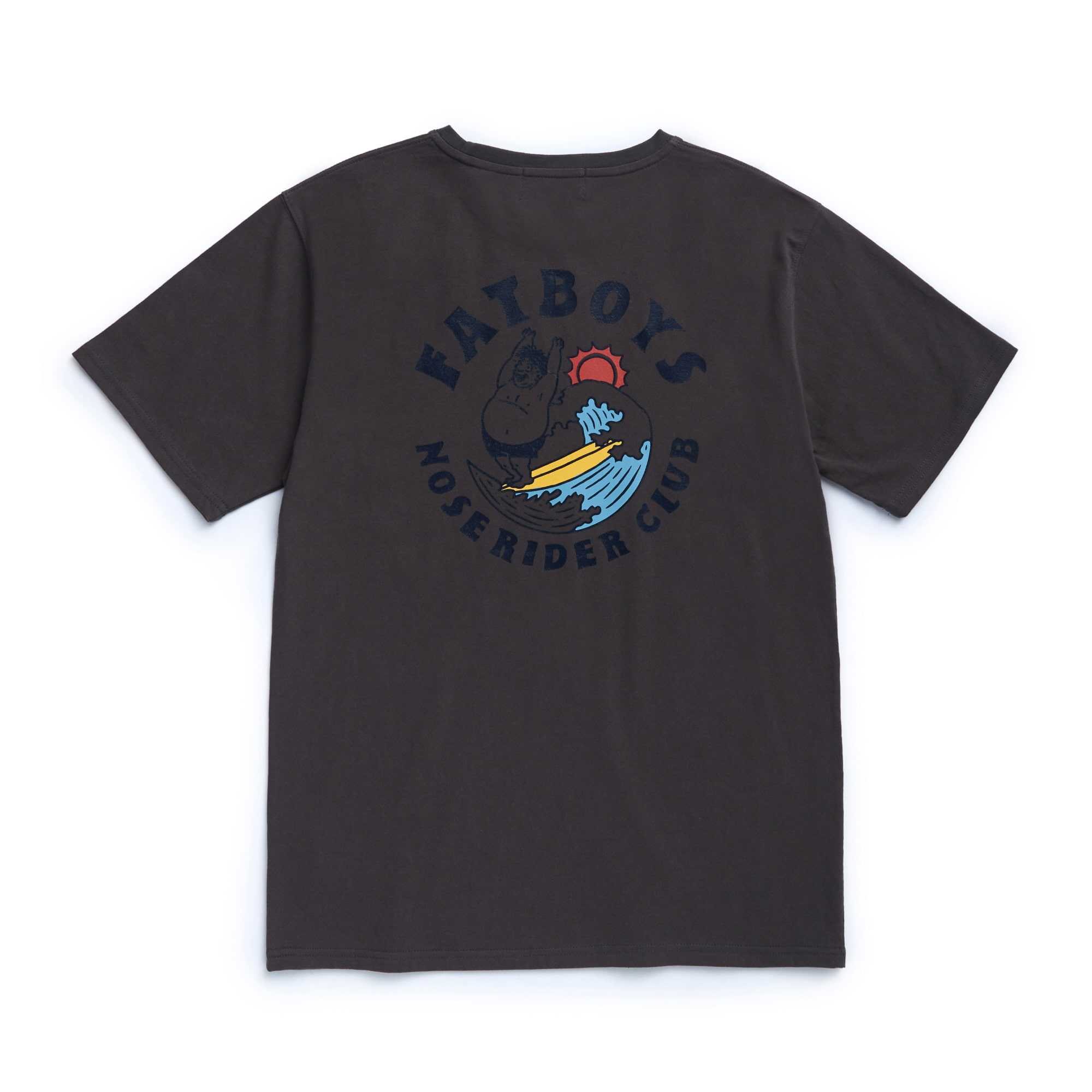 [Blowind] FATBOYS NOSERIDER CLUB Tee (Charcoal) (60% Sale)