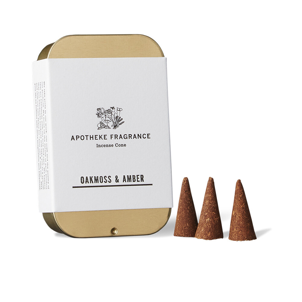[Apotheke Fragrance] INCENSE CONE / Oakmoss &amp; Amber