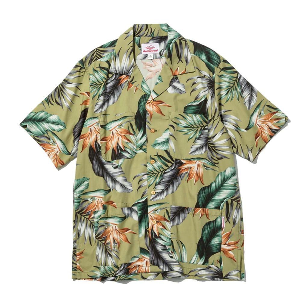 [Battenwear] Five Pocket Island Shirt (Sage Paradise) (30% Sale)