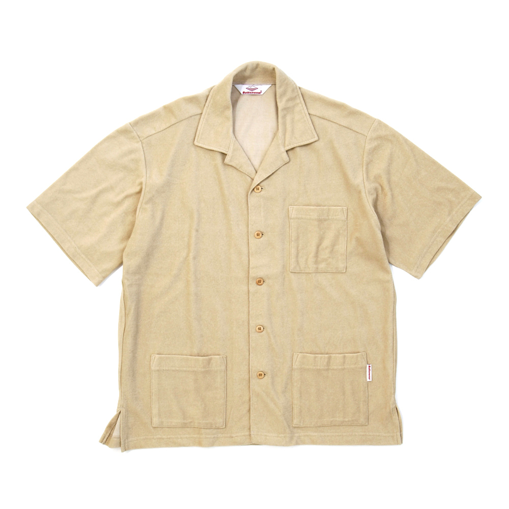 [Battenwear] Terry Lounge shirt (Beige) (30% Sale)