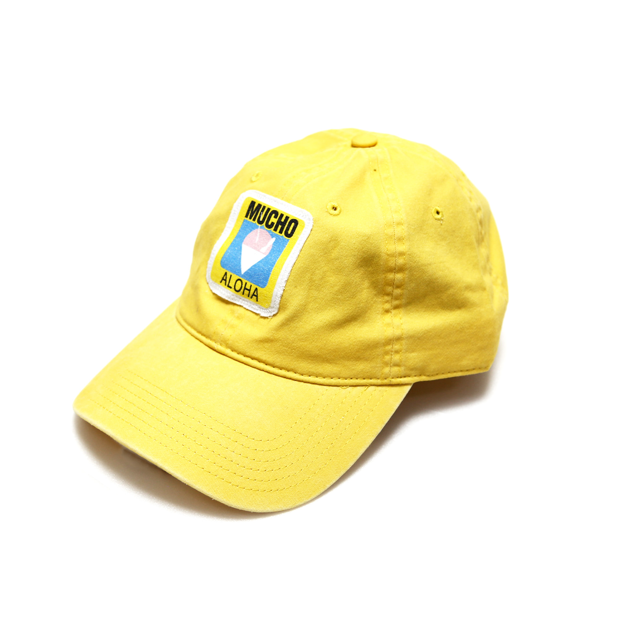 [Yoki shop] Mucho Aloha Snow Cone Dad Hat (Lemon)