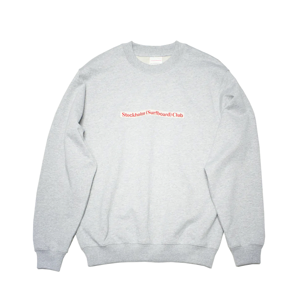 [Stockholm (Surfboard) Club] Mer Sweatshirt _ Grey melange 