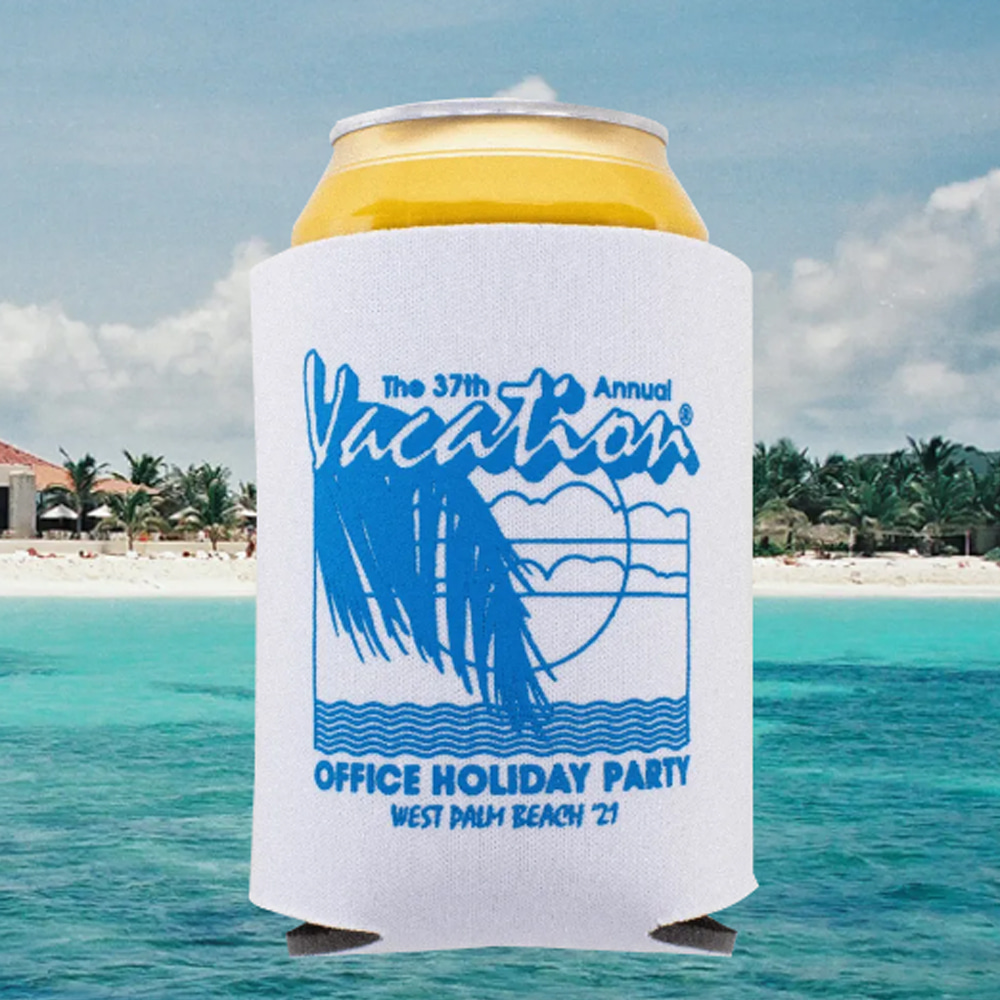 [Vacation®] Office Holiday Party Beverage Sleeve _ Holder