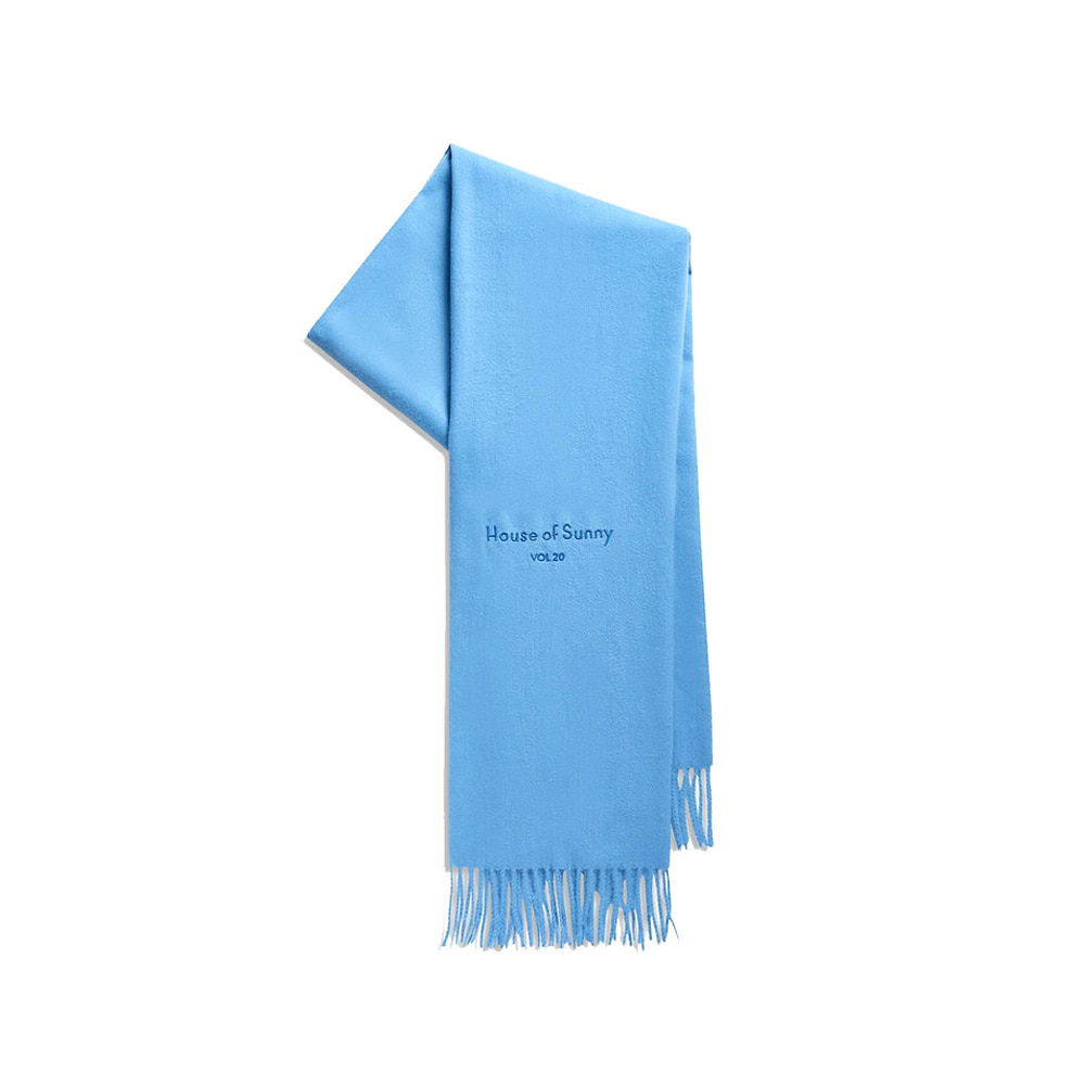 [House of Sunny] COLOUR THEORY SCARF _ VICTORY BLUE (20% Sale)