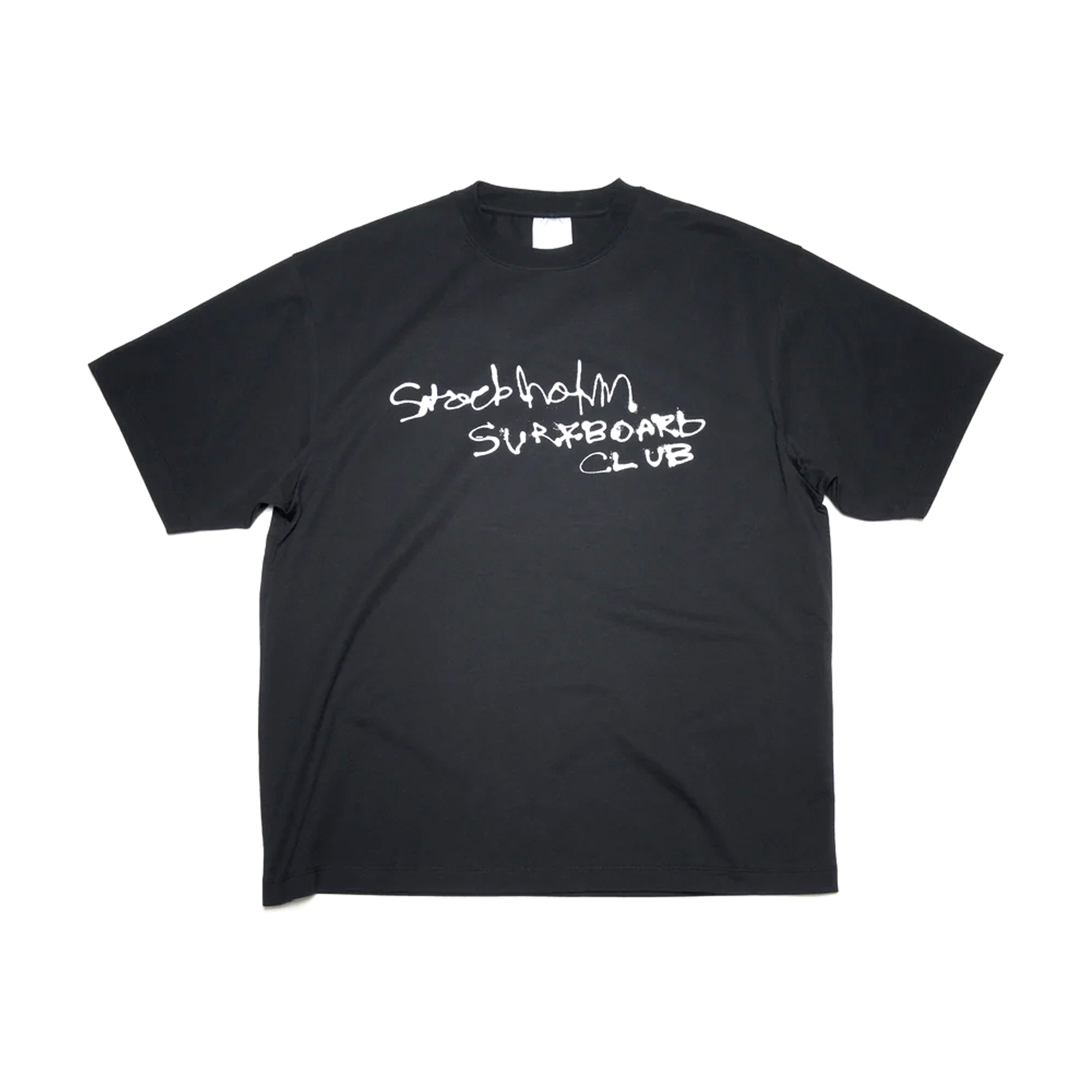 [Stockholm (Surfboard) Club] Kil Airbrush Logo T-shirt _  Black