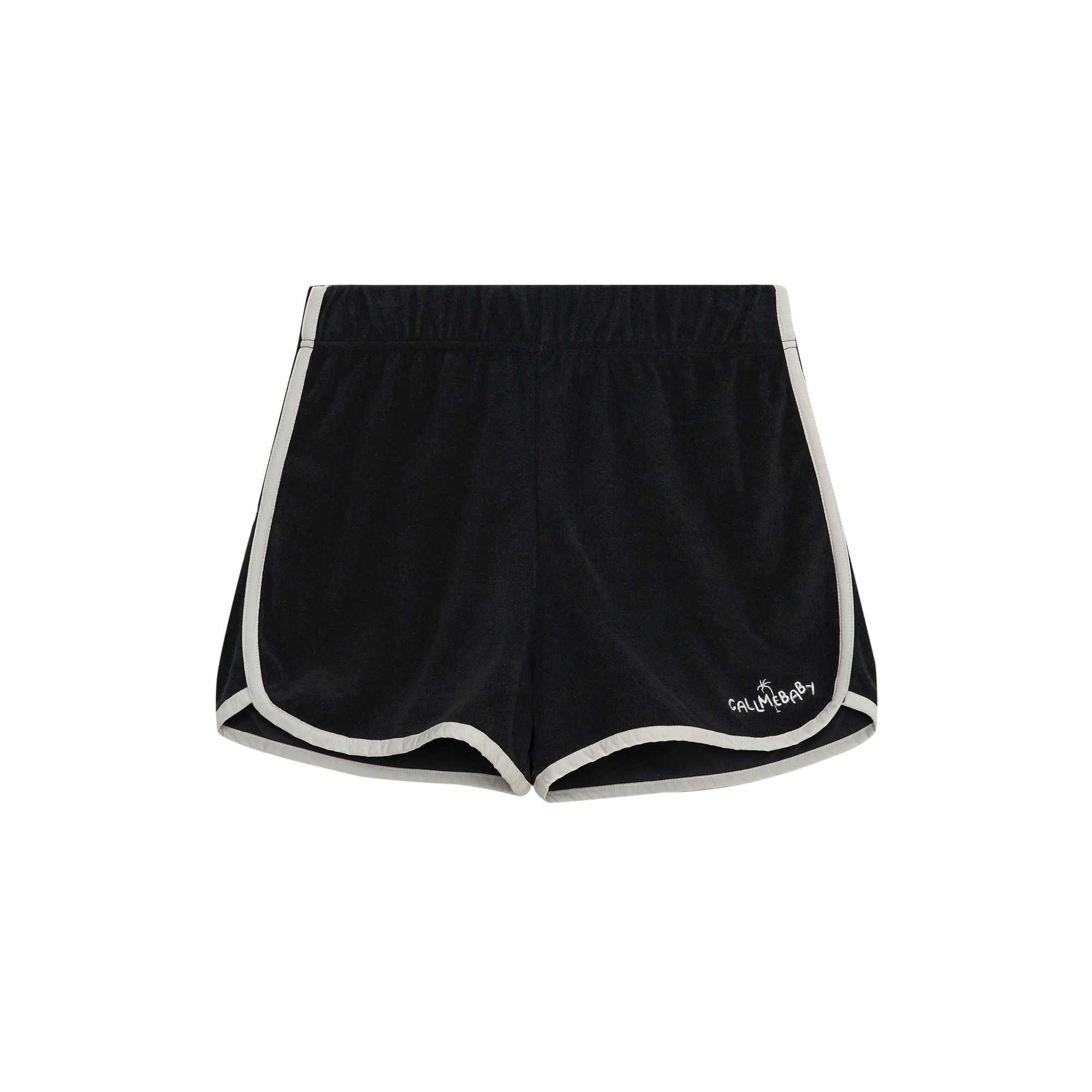 [Call Me Baby] Baby Terry Dolphin Shorts _ Black 