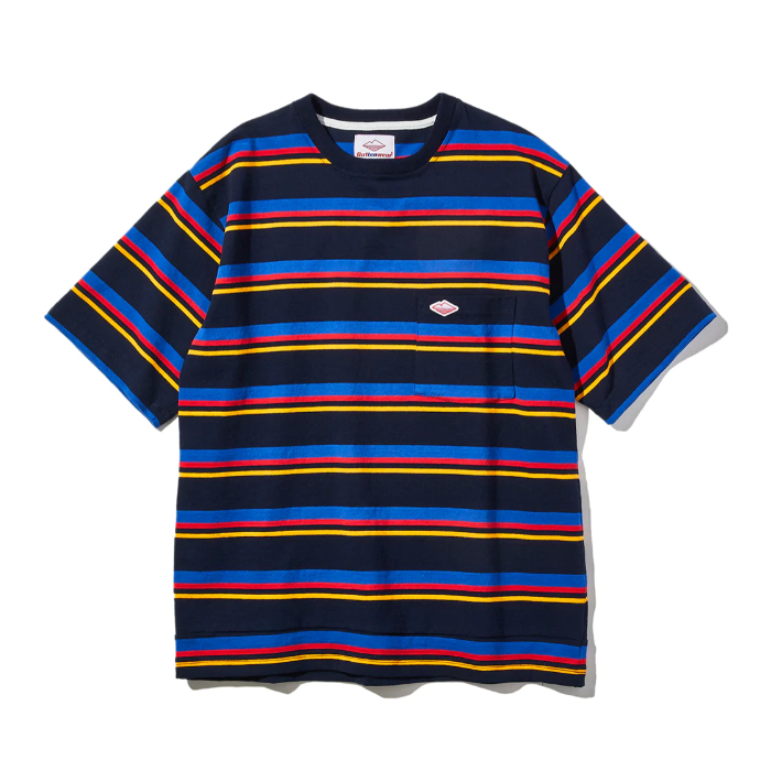 [Battenwear] Pocket Rugby Tee (Multi stripe) (30% Sale)